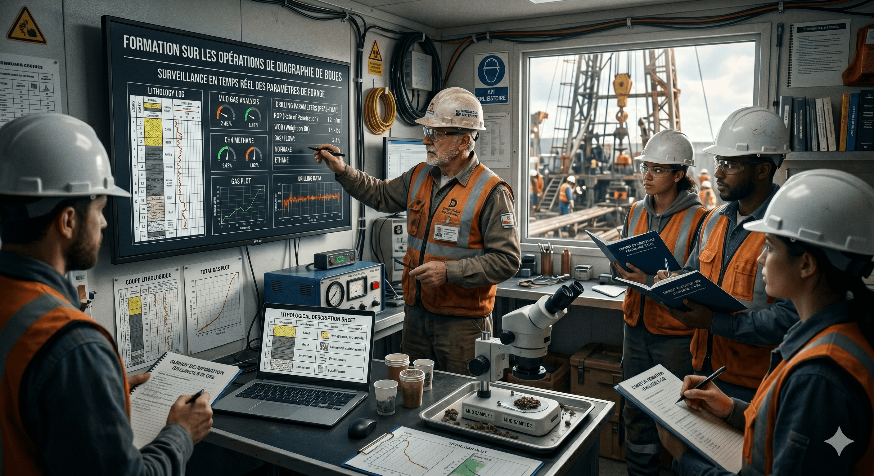Diagraphie de Boues