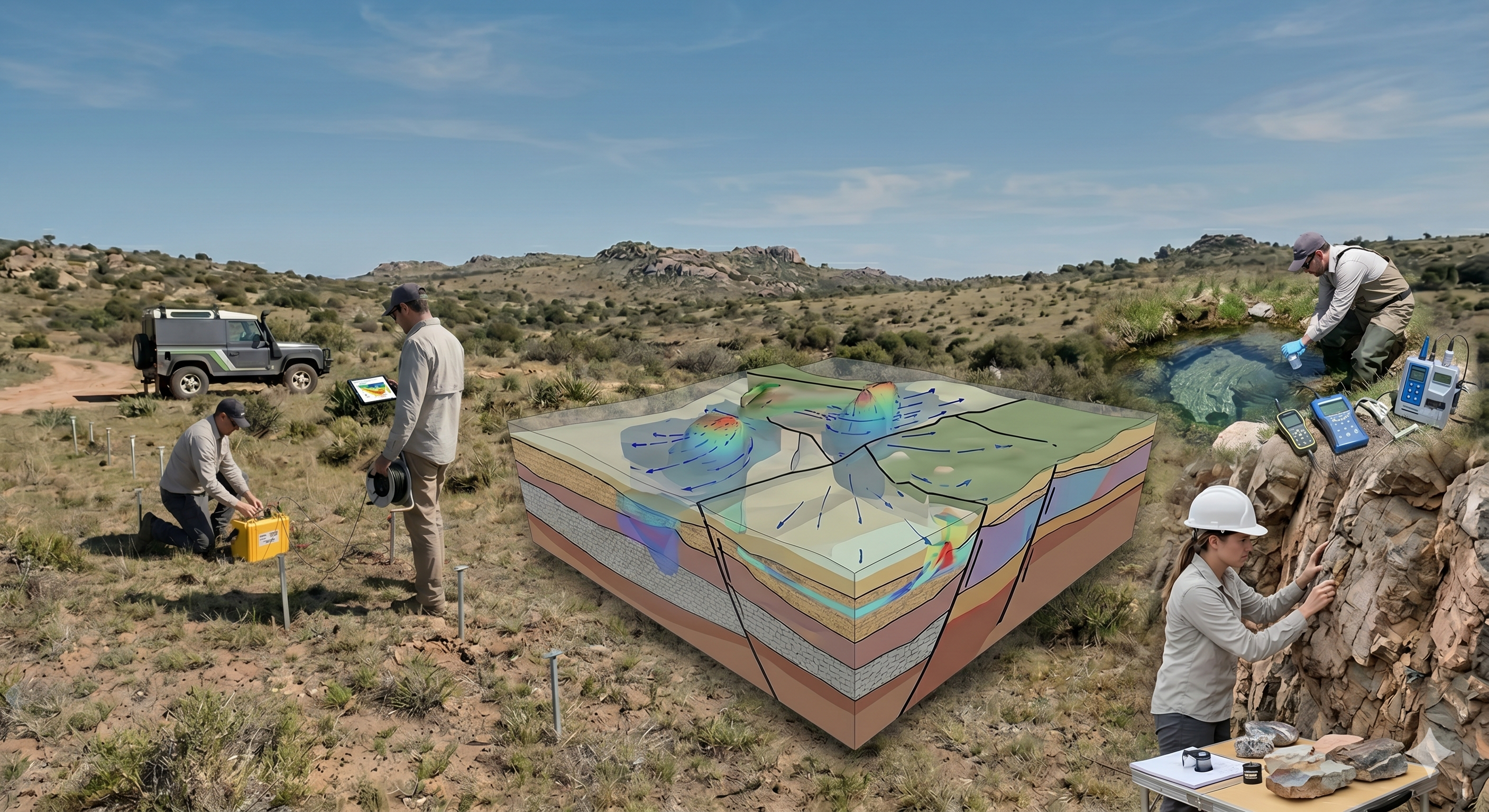 Exploration des eaux souterraines et évaluation des aquifères